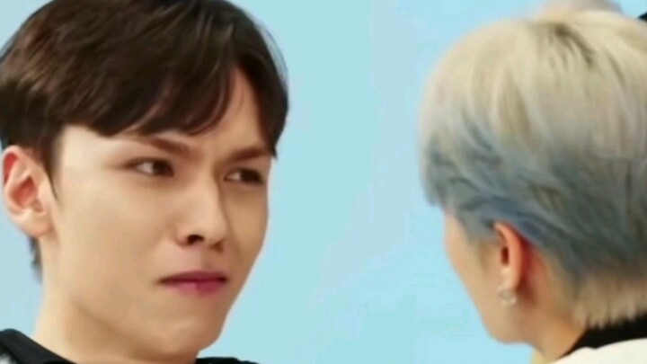 [Wen Junhui & Choi Han-sol] Wen Junhui: I praise. Choi Han-sol: I frown.