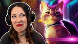 CRAZY CAT LADY REACTS TO STRAY - Gameplay Walkthrough | PS4, PS5 REACTION