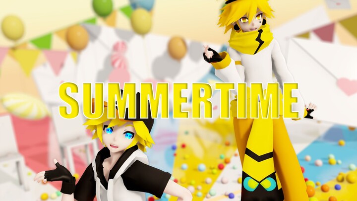 [Aotu World MMD] Can the Golden Retriever Group bring you summer vitality in winter? -Summertime-