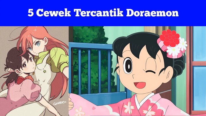 5 karakter cewek di doraemon yang tercantik