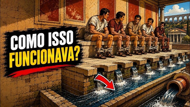 Como os Romanos Construíram Banheiros Tão Avançados?
