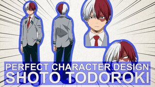 The Perfect Character Design of Shoto Todoroki