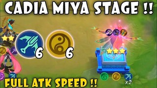 EASY OP META COMBO !! CADIA MIYA + LING SKILL 1 !! MAGIC CHESS MOBILE LEGENDS