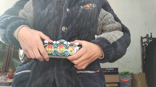 当第一天拿到腰带和拿到一个月后