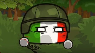 Polandball Zombies: Survivors escape the coast with the virus