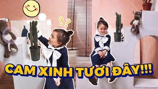 Cùng Cam làm điệu , biến hoá thành "Công chúa" Vlog 221