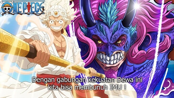 SPOILER ONE PIECE 1174! EDAN GABUNGAN KEKUATAN 2 DEWA! WUJUD NAGA HITAM LOKI TER