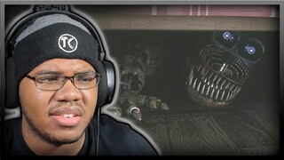 This Nightmare Animatronic HIDES UNDER OUR BED | FNAF P.T. Emergency Call [Full Demo Ending]