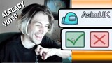 I ALREADY VOTED: xQc's Funniest Among Us Moments - Compilation - w/Chat