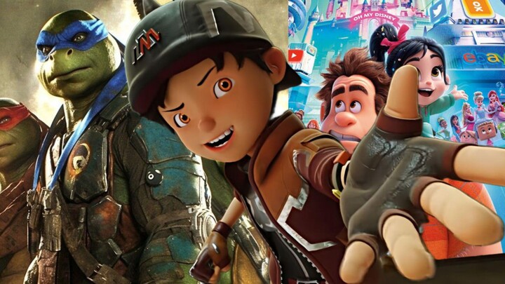 Battle Epic Music Video - Boboiboy x Wreck It Ralph x TMNT