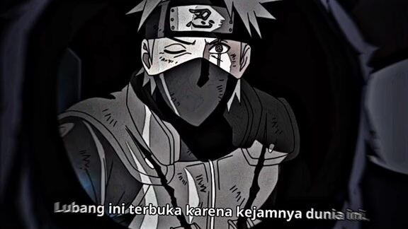 momen sad Obito : jangan merasa bersalah Kakashi