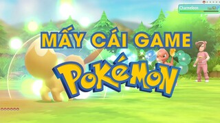 Mấy cái Game Pokemon trong video | The Pokemon Games in the video | ビデオのポケモンゲーム | Ricky Rowlet