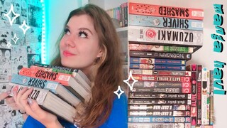 manga haul + current watch list [2021]