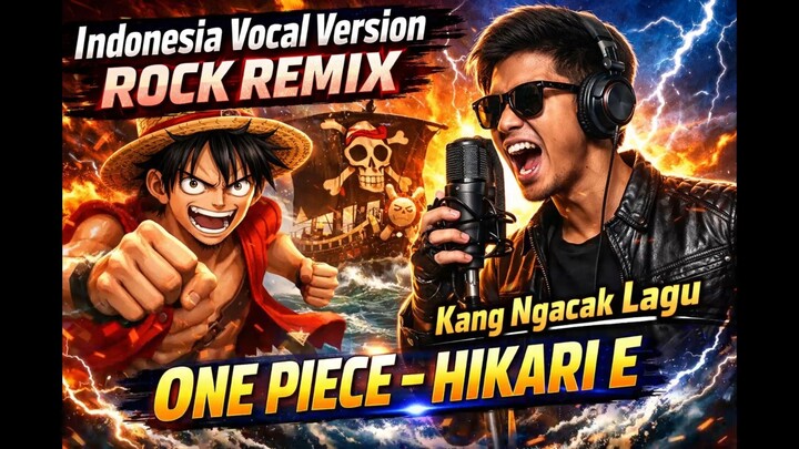 One Piece – Hikari E (Indonesia Vocal Version Rock Remix | Tukang Ngacak Ngacak Lagu)