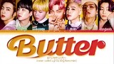BTS butter lyrics (color coded lyrics)