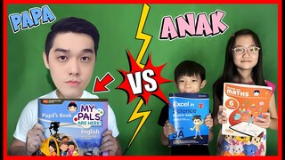 LOMBA TES KEPINTARAN PAPA VS ANAK !! SIAPA LEBIH PINTAR ?? Feat @sapipurba Roblox