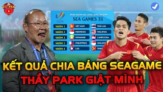 🔥HLV Park Giật Mình Đón Kết Quả Chia Bảng Seagame 31, U23 Việt Nam Vào Bảng Đấu Tử Thần...?