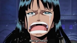 moment ROBIN minta tolong kepada luffy dan nakama...😭😭😭