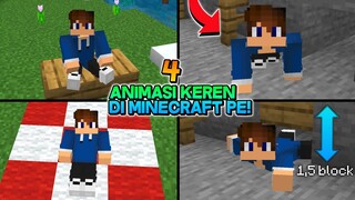CARA DUDUK, TIDUR, MERANGKAK & TIARAP! DIMANA SAJA DI MINECRAFT PE!!