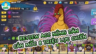 Review acc nông dân đạt mốc 8M lực chiến - || One Punch Man: The Strongest || NewbieGaming