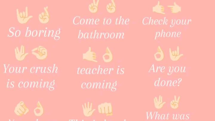 Friend Sign Language