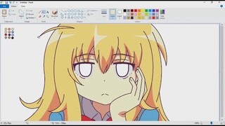 "PART 1" TUTORIAL GAMBAR KARAKTER ANIME DI PAINT PAKAI MOUSE - [Anime Fanart Indonesia]