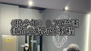 【刘隽编舞】《狼少年》台风少年团 0.75倍速分解教程