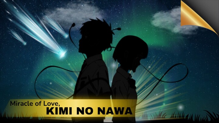 Cinta Menembus Masa yang Berbeda 😱 [ AMV | Kimi no Nawa ]