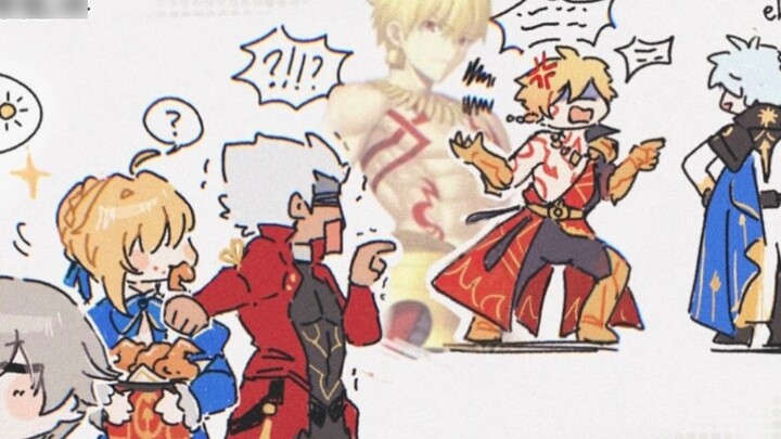 My King & Red A: You...you are...? ! (Ten Thousand Enemies:?