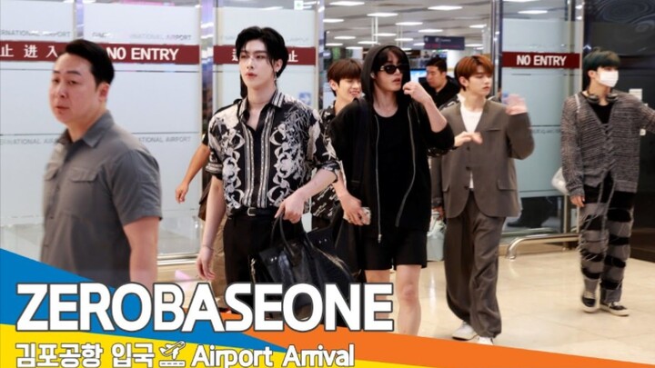 【ZB1】240630✈️ Finished Japan schedule and entered the country via Gimpo Airport