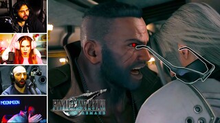 Streamers React To Final Fantasy VII Barret Meeting President Shinra