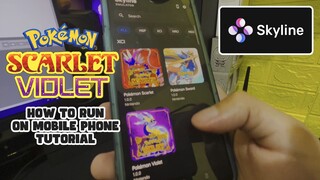 How to Run Pokémon Scarlet and Violet on Mobile Phone with Skyline App