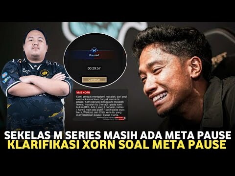 Malu lah Masa Ngak..!!!  || Alasan pause RRQ vs Vamos m6 world championship, Xorn buka suara