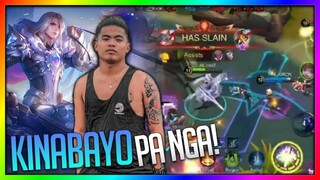 HEX MAGUGULAT KA PAANO KO GINAMIT SI LEO SA RANK GLORY MYTHIC DIVISION - MOBILE LEGENDS