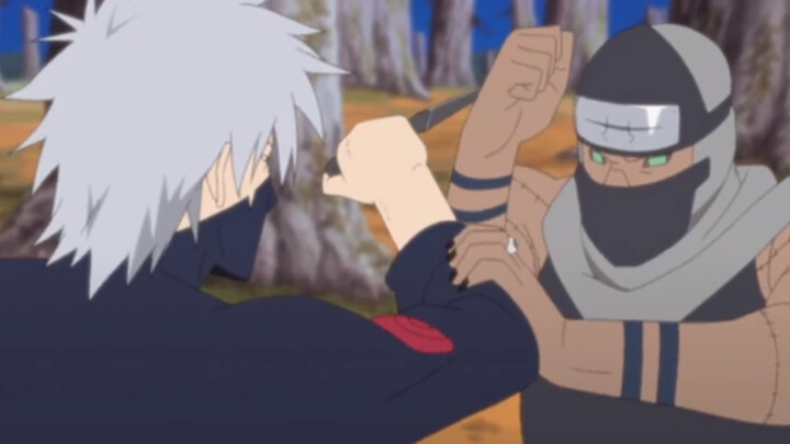 "Cut out all the dialogue" Kakashi VS corner heard that you and the first generation are five or fiv