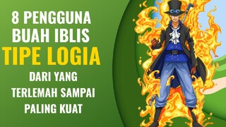 Buah iblis LOGIA (terlemah dan tetkuat)