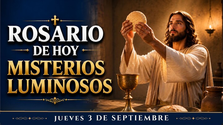 🌹 Holy Rosary Today Thursday, September 3 🌹 Luminous Mysteries 🌹