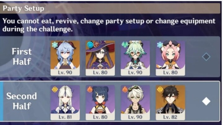 [Genshin Impact] Latest 2.6 Spiral Abyss Floor 11-Ganyu and Ningguang Carry