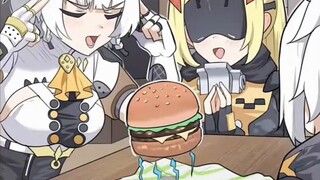 A hamburger can kidnap an Ambi