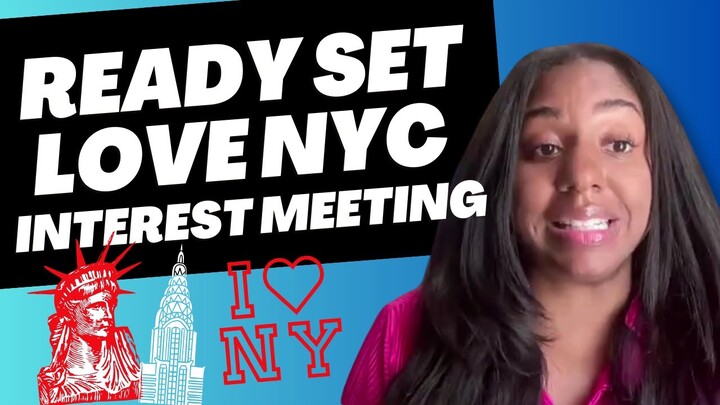 Ready Set Love NYC Interest Meeting