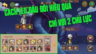 Hải Tặc Đại Chiến - ĐIỂM DANH CÁC CAO THỦ ANH EM CHƯA TỪNG BIẾT...VÀ CÁCH LEO ĐẬU ĐÔI SIÊU HIỆU QUẢ.