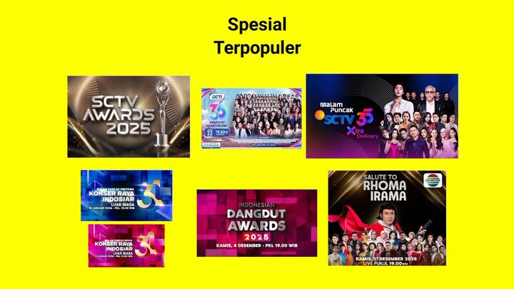 Program Spesial Terpopuler Indonesian Television Awards 2027