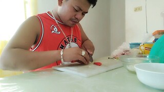 bicol express cooking and mukbang