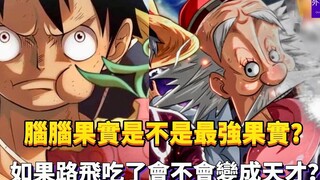 脑脑果实是不是最强果实？如果路飞吃了会不会变成天才？#446