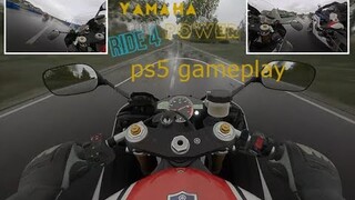 RIDE 4 YAMAHA R6 ISLE OF MAN REALISTIC PS5 GAMEPLAY