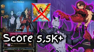 Final Boss Hendrickson & Dreyfus Without AM | Seven Deadly Sins: Grand Cross