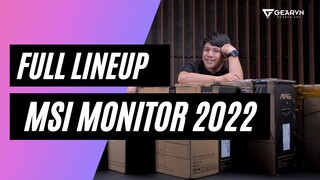 MÀN HÌNH MSI 2022, Sẽ xuất hiện siêu phẩm nào??!