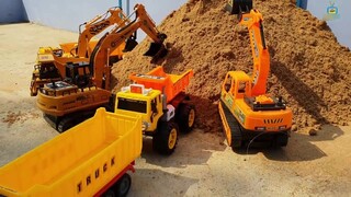 Excavator membangun padang rumput baru untuk hewan!