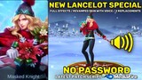 Revamped Lancelot Special Skin Script No Password - Full Sound & Full Effects | Mobile Legends