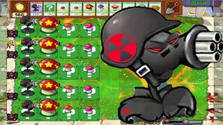 Plant vs Zombies ✔️The power of the black Gatling pea -- PVZ funny moments 2022 🅿118